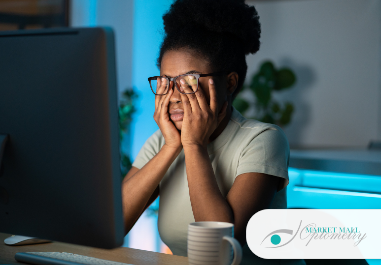 Digital Eye Strain at Work: Relief for Office Vision Fatigue 